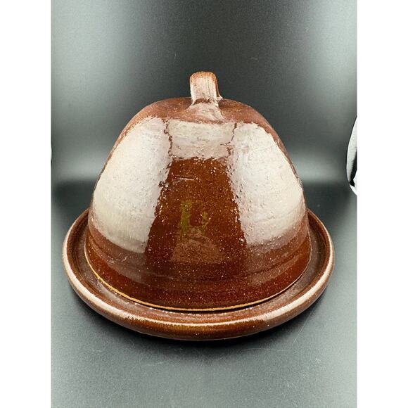 Glazed Pottery, Domed Butter Dish - Picture 2 of 8